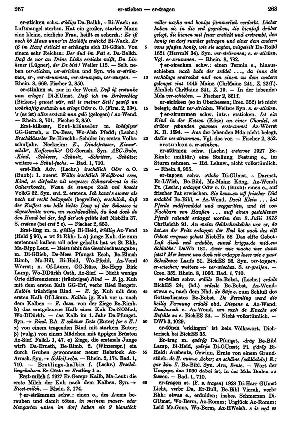 Click to enlarge Page View: Volume 2, Columns 267–268