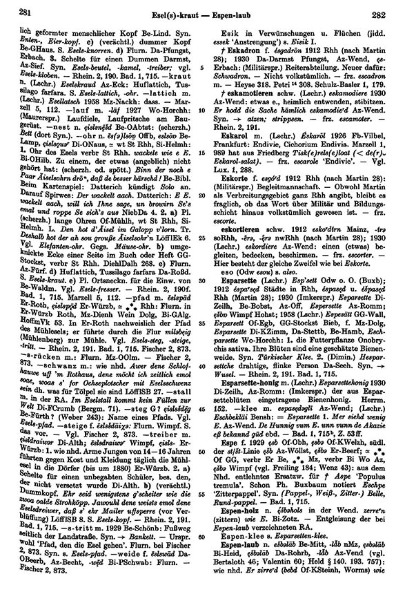 Page View: Volume 2, Columns 281–282
