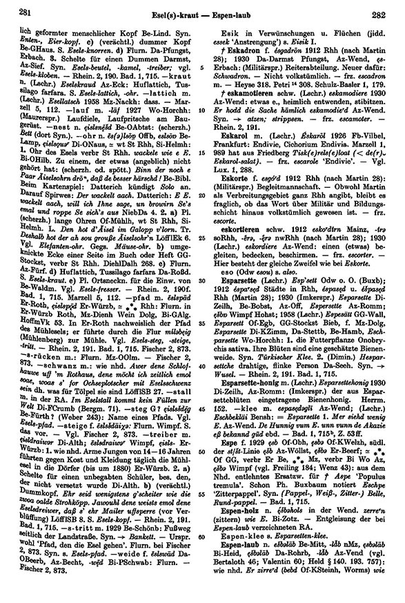 Seitenanzeige: Band 2, Spalten 281–282