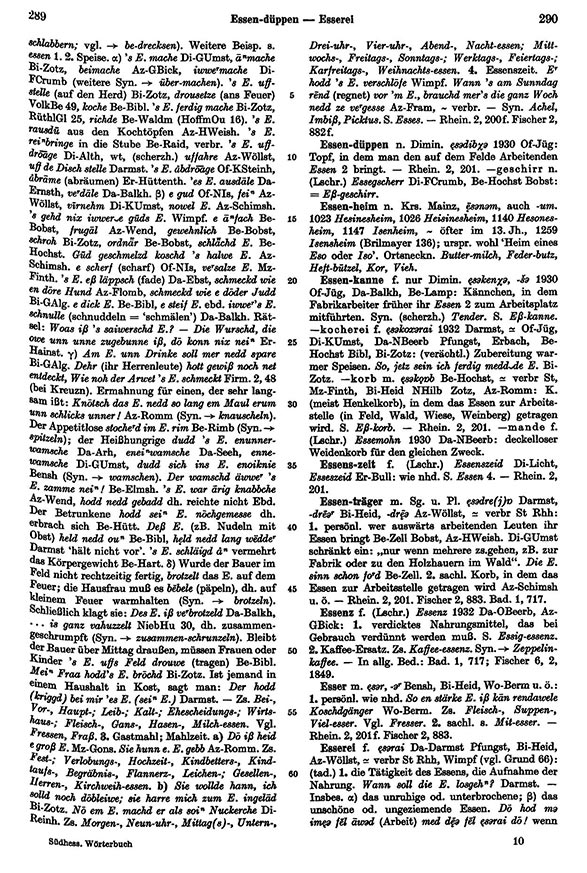 Page View: Volume 2, Columns 289–290
