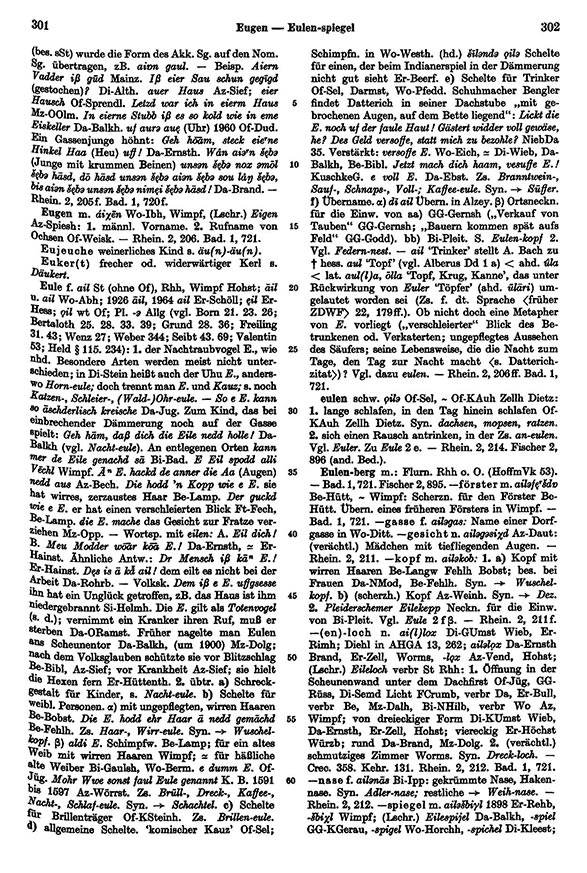 Click to enlarge Page View: Volume 2, Columns 301–302