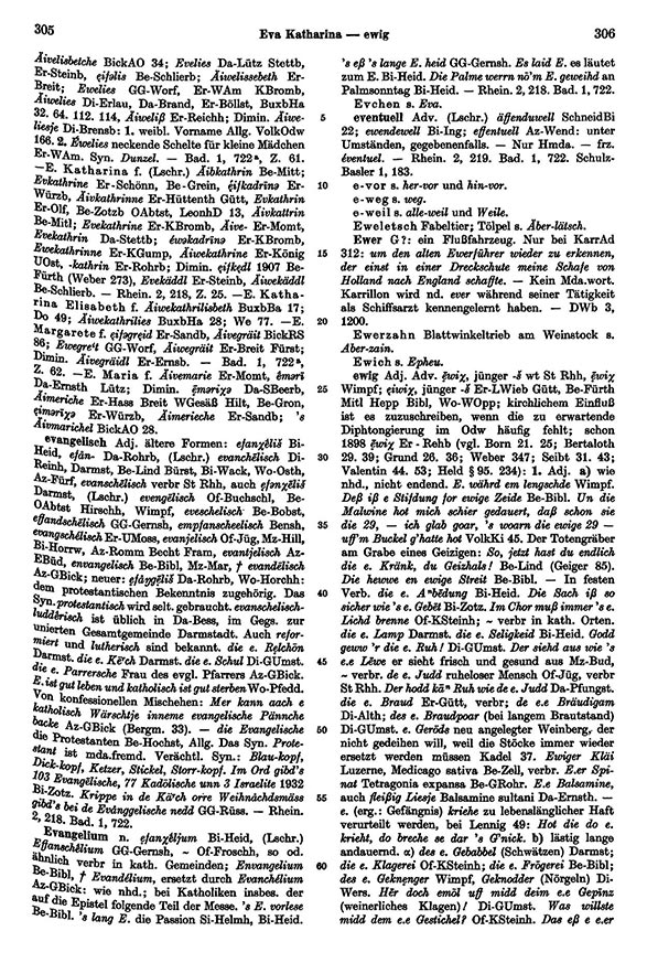 Click to enlarge Page View: Volume 2, Columns 305–306