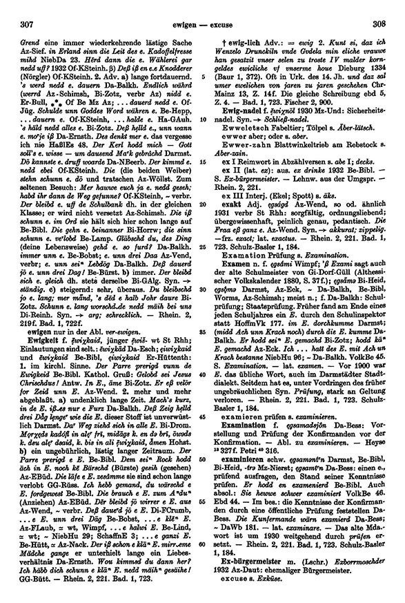 Click to enlarge Page View: Volume 2, Columns 307–308