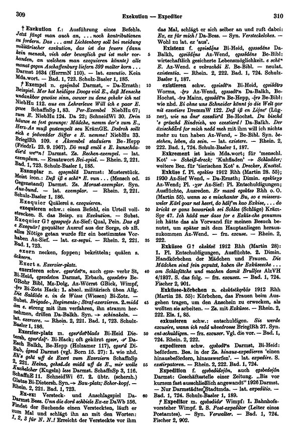 Click to enlarge Page View: Volume 2, Columns 309–310