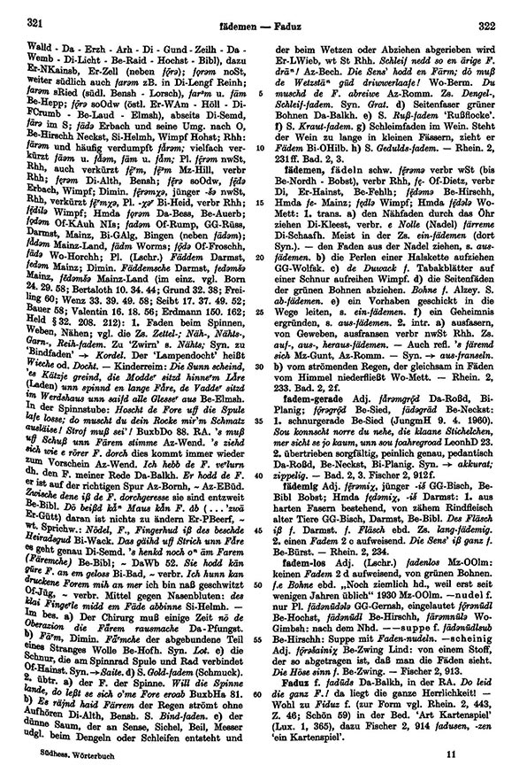 Seitenanzeige: Band 2, Spalten 321–322