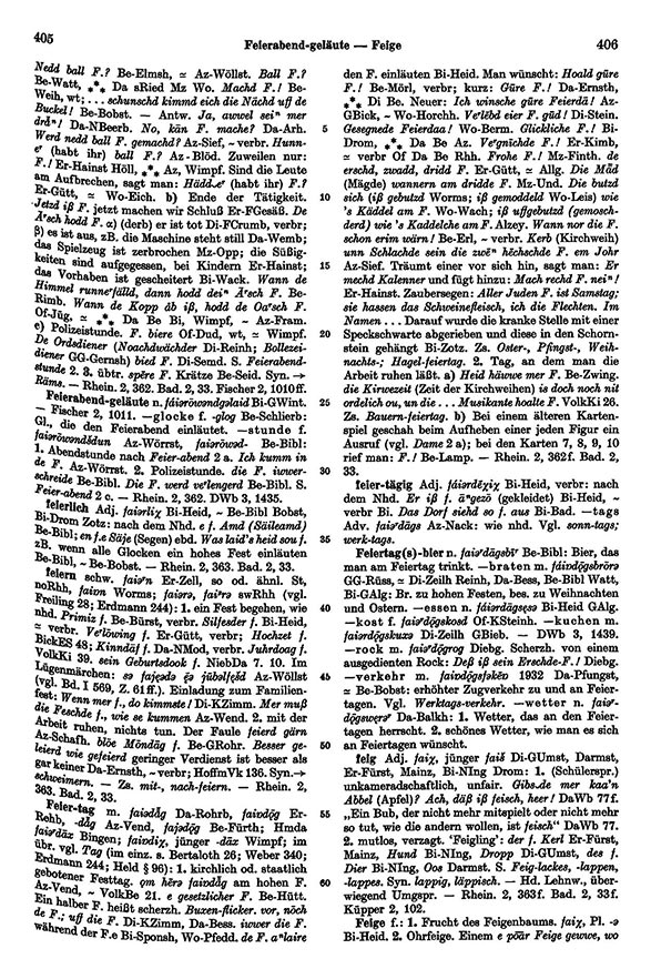 Seitenanzeige: Band 2, Spalten 405–406