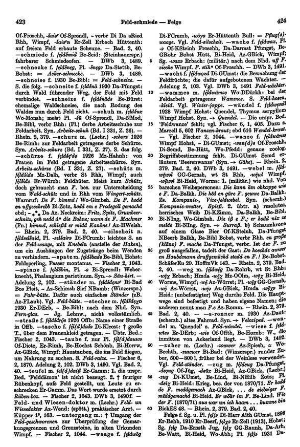 Page View: Volume 2, Columns 423–424
