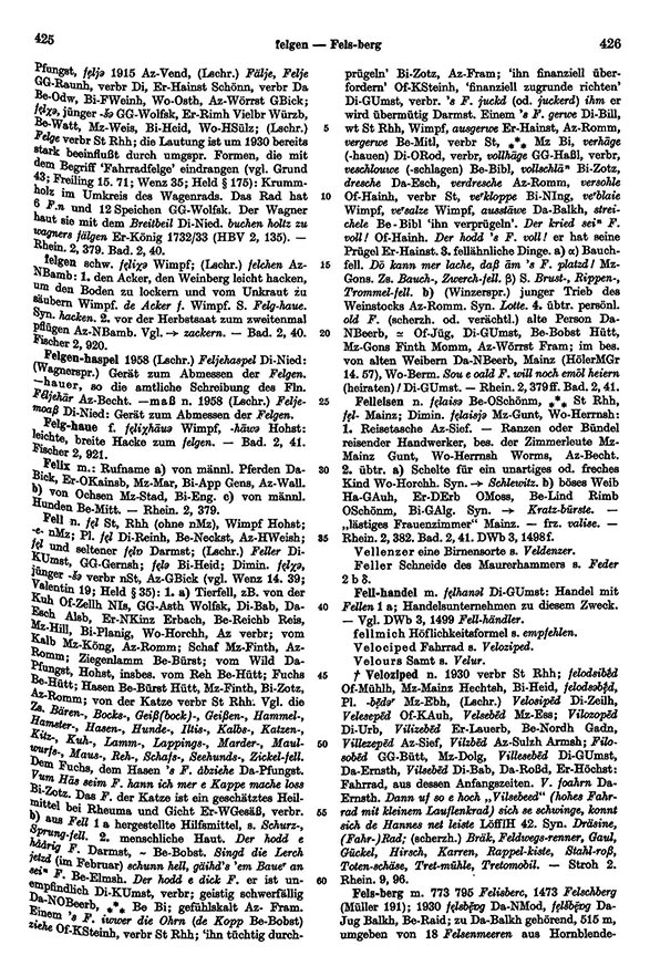 Page View: Volume 2, Columns 425–426