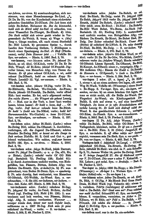 Page View: Volume 2, Columns 551–552