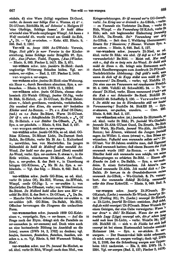Click to enlarge Page View: Volume 2, Columns 667–668