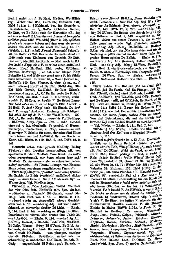 Page View: Volume 2, Columns 723–724