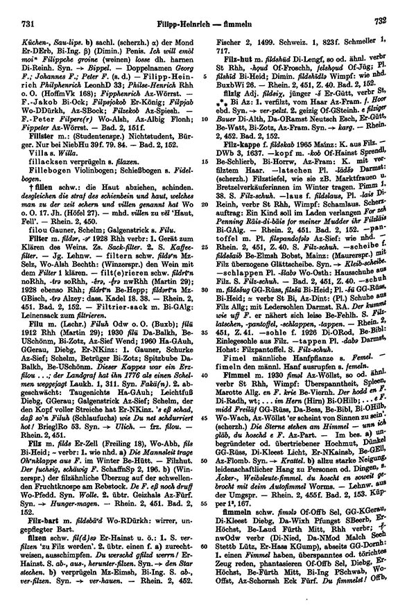 Page View: Volume 2, Columns 731–732