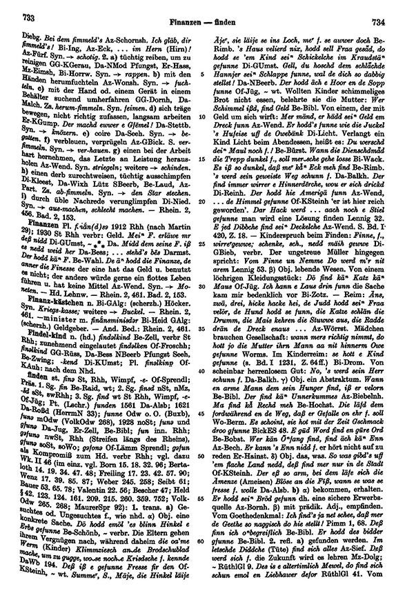 Page View: Volume 2, Columns 733–734