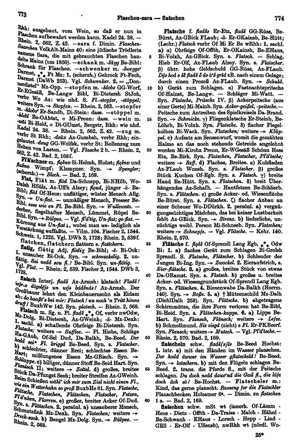 Zum Vergrößern bitte klicken Seitenanzeige: Band 2, Spalten 773–774