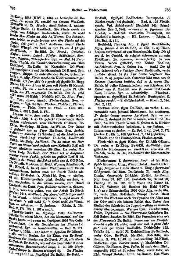 Seitenanzeige: Band 2, Spalten 785–786