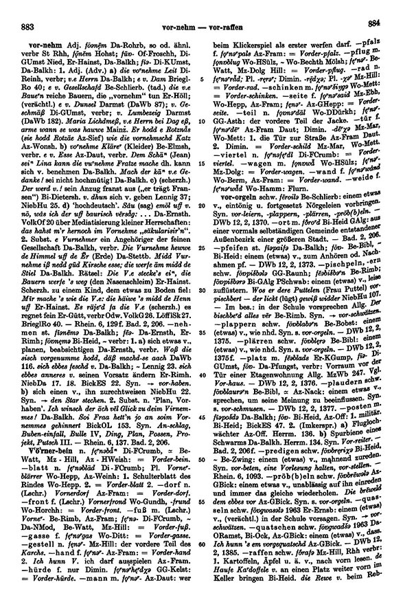 Click to enlarge Page View: Volume 2, Columns 883–884