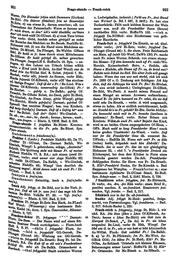 Seitenanzeige: Band 2, Spalten 921–922