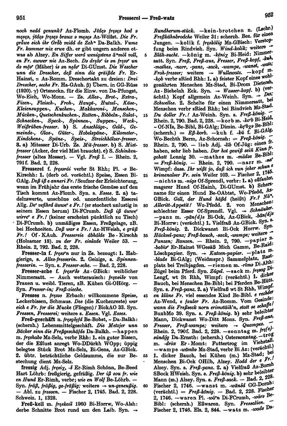 Click to enlarge Page View: Volume 2, Columns 951–952