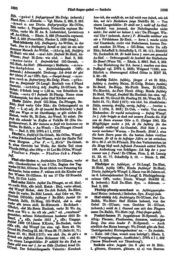 Seitenanzeige: Band 2, Spalten 1005–1006