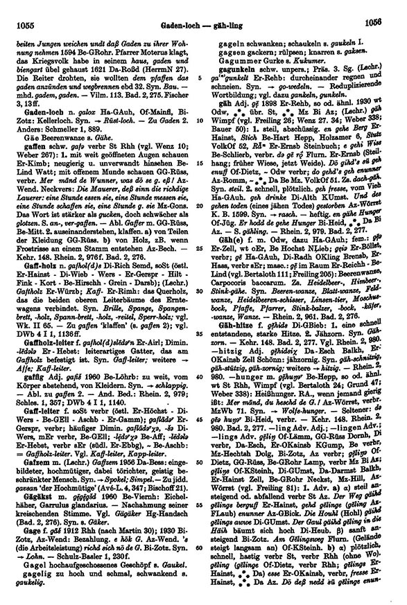 Seitenanzeige: Band 2, Spalten 1055–1056