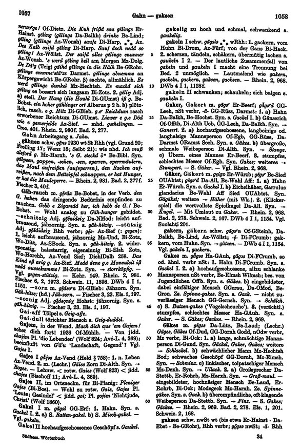 Seitenanzeige: Band 2, Spalten 1057–1058