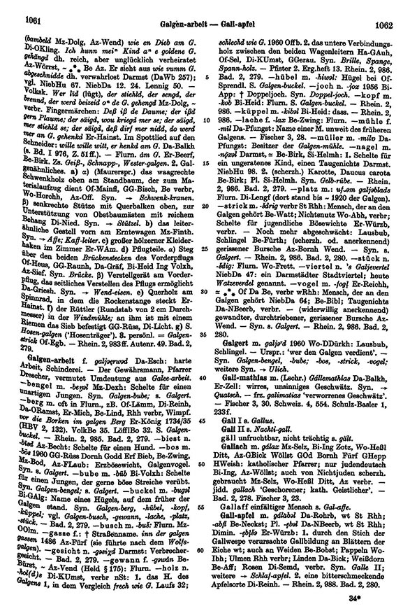 Seitenanzeige: Band 2, Spalten 1061–1062