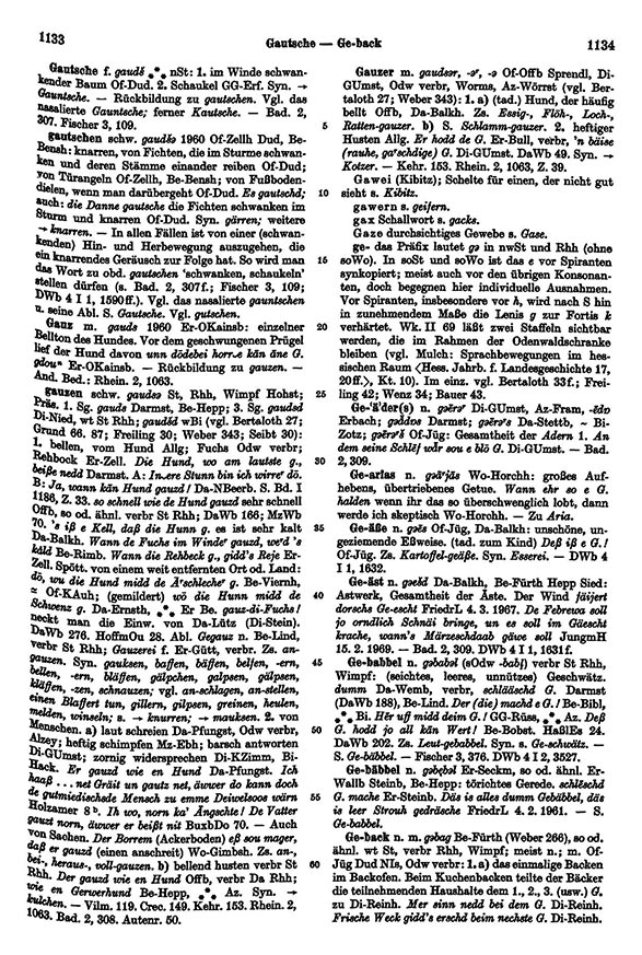 Seitenanzeige: Band 2, Spalten 1133–1134