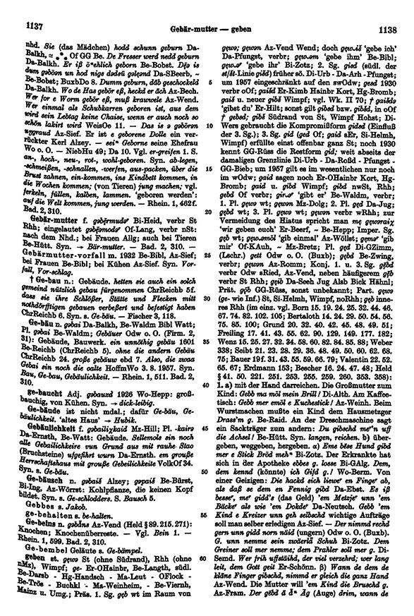 Seitenanzeige: Band 2, Spalten 1137–1138