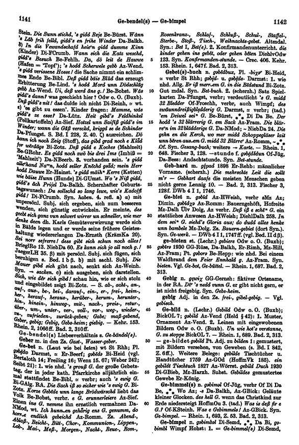 Seitenanzeige: Band 2, Spalten 1141–1142