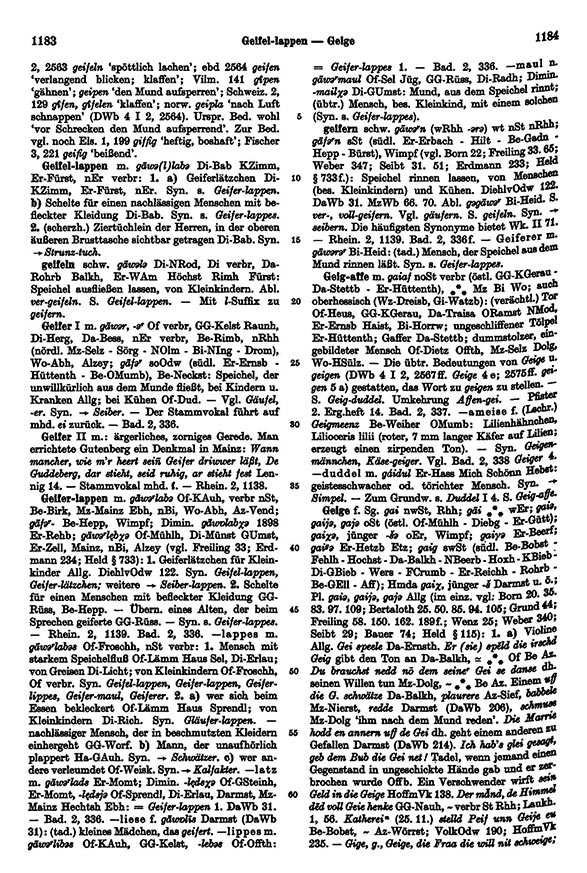 Seitenanzeige: Band 2, Spalten 1183–1184
