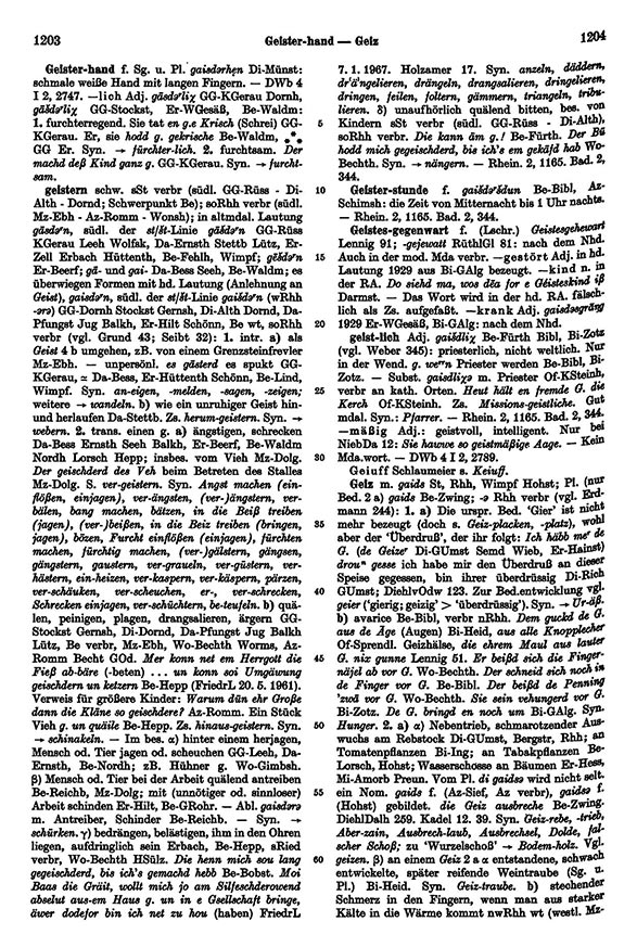 Seitenanzeige: Band 2, Spalten 1203–1204