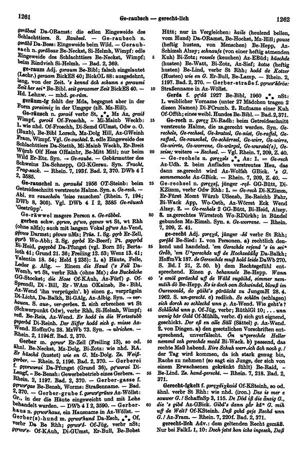 Zum Vergrößern bitte klicken Seitenanzeige: Band 2, Spalten 1261–1262