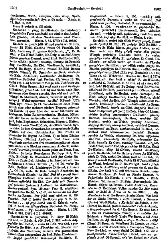 Page View: Volume 2, Columns 1301–1302