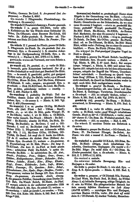 Seitenanzeige: Band 2, Spalten 1325–1326