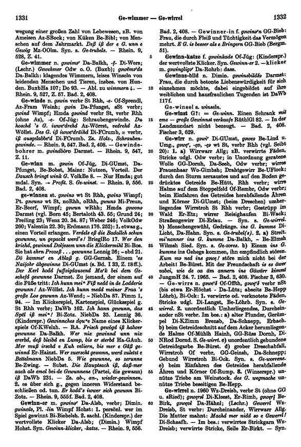 Seitenanzeige: Band 2, Spalten 1331–1332