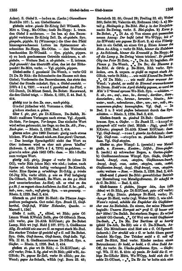 Click to enlarge Page View: Volume 2, Columns 1355–1356