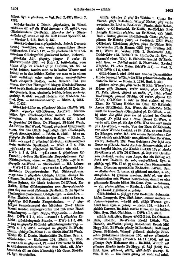 Seitenanzeige: Band 2, Spalten 1401–1402
