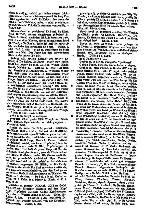 Zum Vergrößern bitte klicken Seitenanzeige: Band 2, Spalten 1405–1406