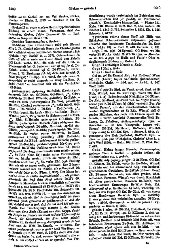 Page View: Volume 2, Columns 1409–1410