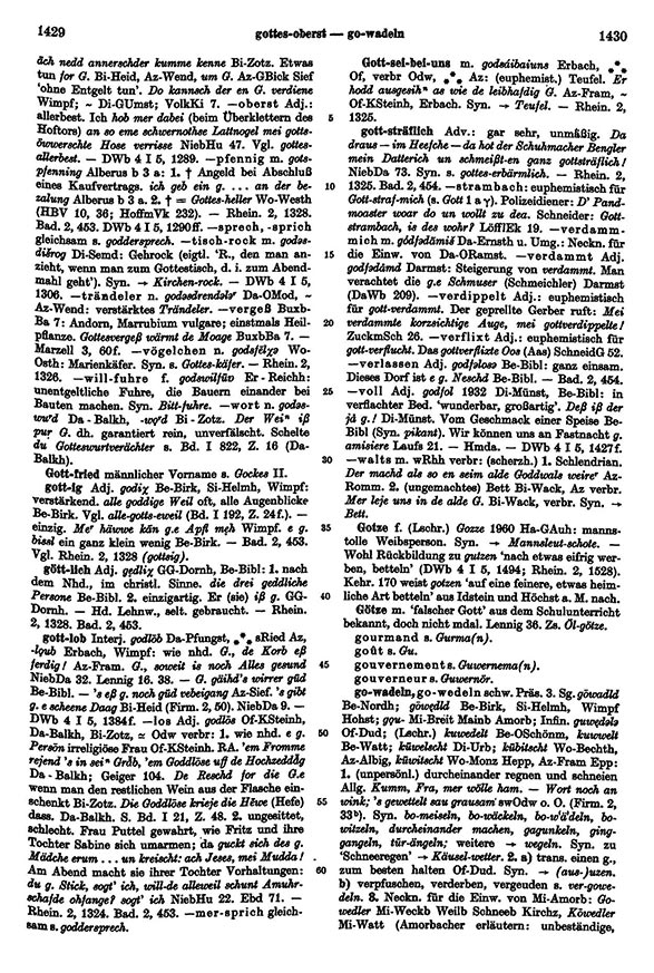 Seitenanzeige: Band 2, Spalten 1429–1430