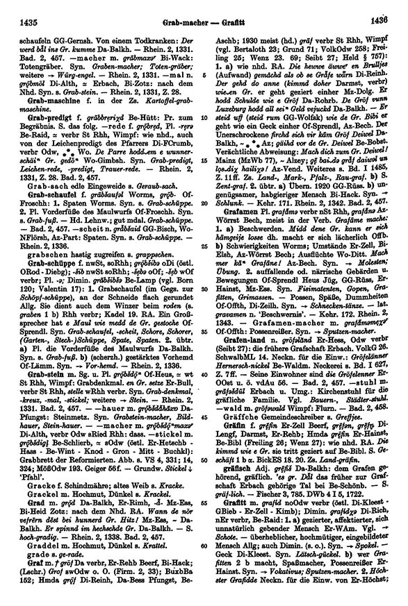 Seitenanzeige: Band 2, Spalten 1435–1436