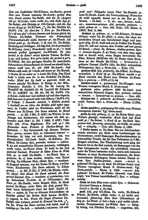 Click to enlarge Page View: Volume 2, Columns 1457–1458