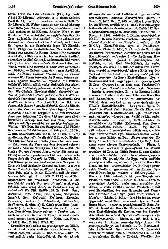 Page View: Volume 2, Columns 1491–1492