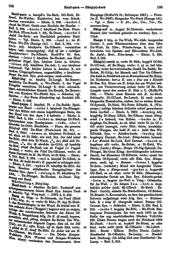 Seitenanzeige: Band 3, Spalten 105–106