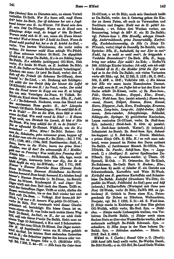 Seitenanzeige: Band 3, Spalten 141–142