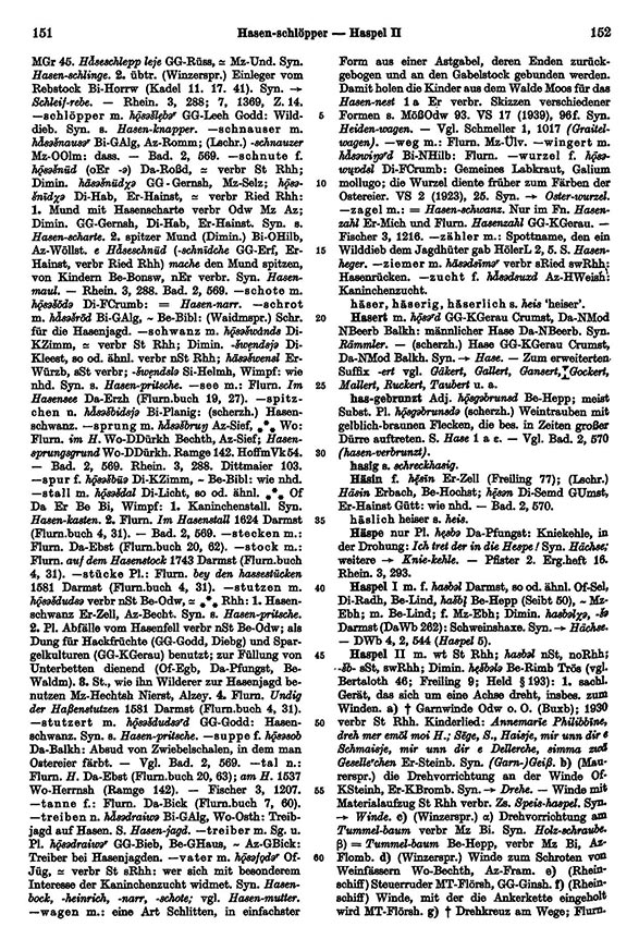 Click to enlarge Page View: Volume 3, Columns 151–152