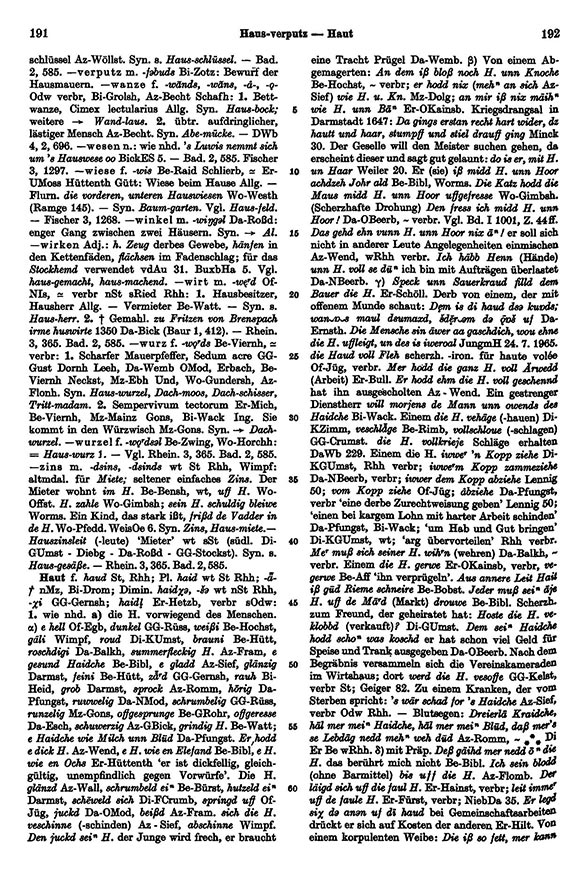 Page View: Volume 3, Columns 191–192