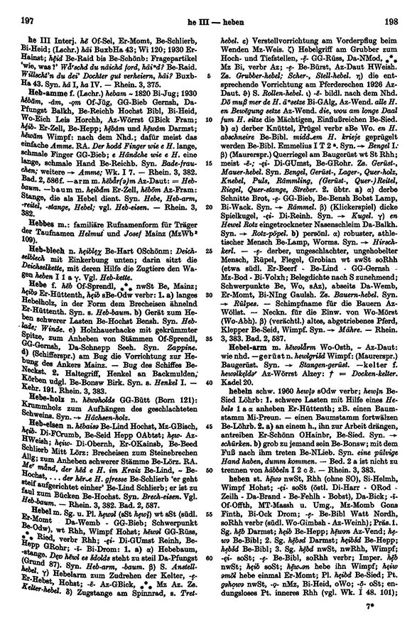 Page View: Volume 3, Columns 197–198