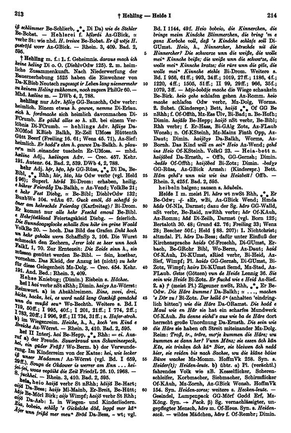 Page View: Volume 3, Columns 213–214