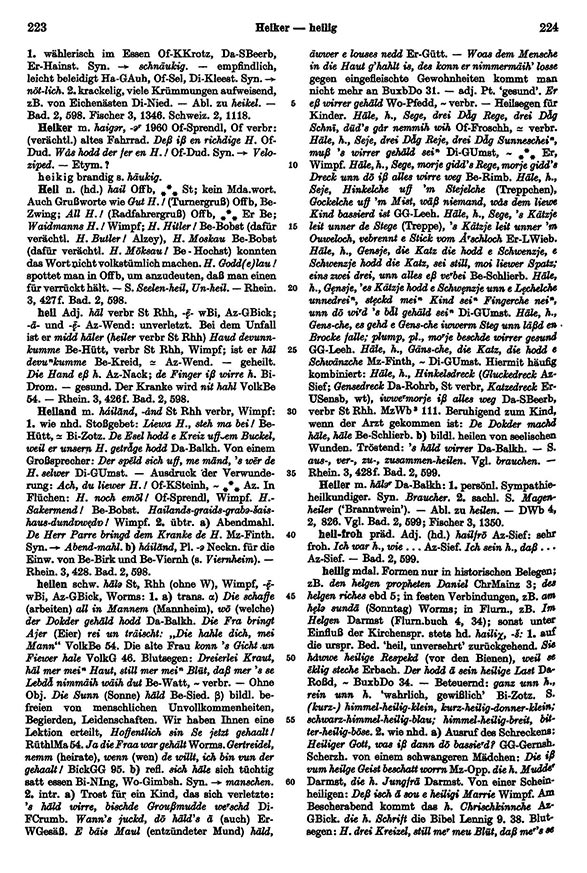 Page View: Volume 3, Columns 223–224